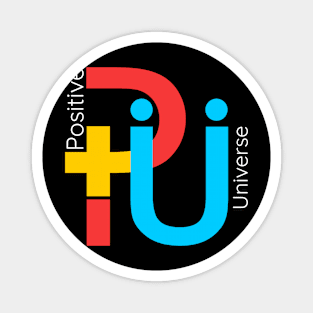 Positive Universe PU Logo Magnet